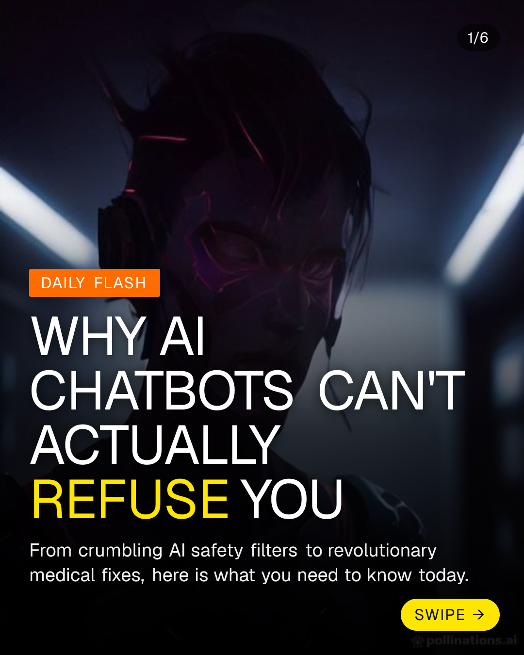 Why AI chatbots can't actually refuse you - Slide 1