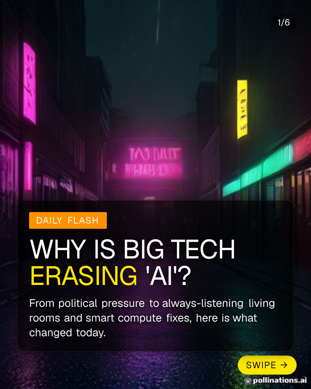 Why is Big Tech erasing 'AI'? - Slide 1
